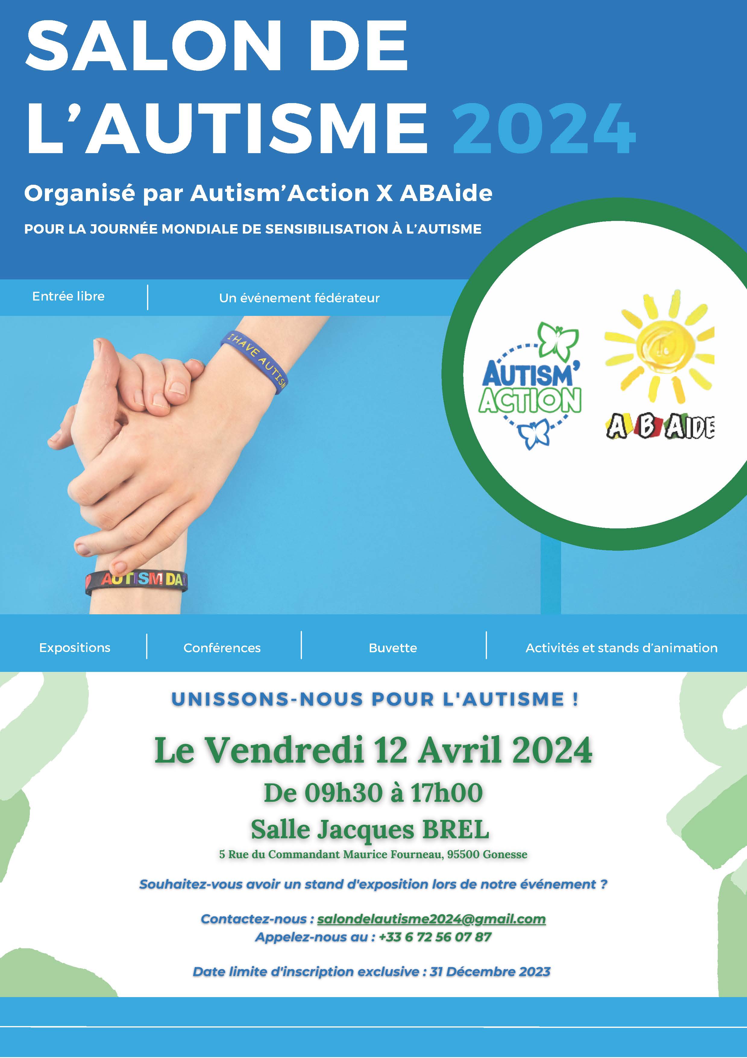 12 Avril 2024 3e SALON DE L AUTISME Anae Revue   Autismaction Salon Autisme2024 Anae 